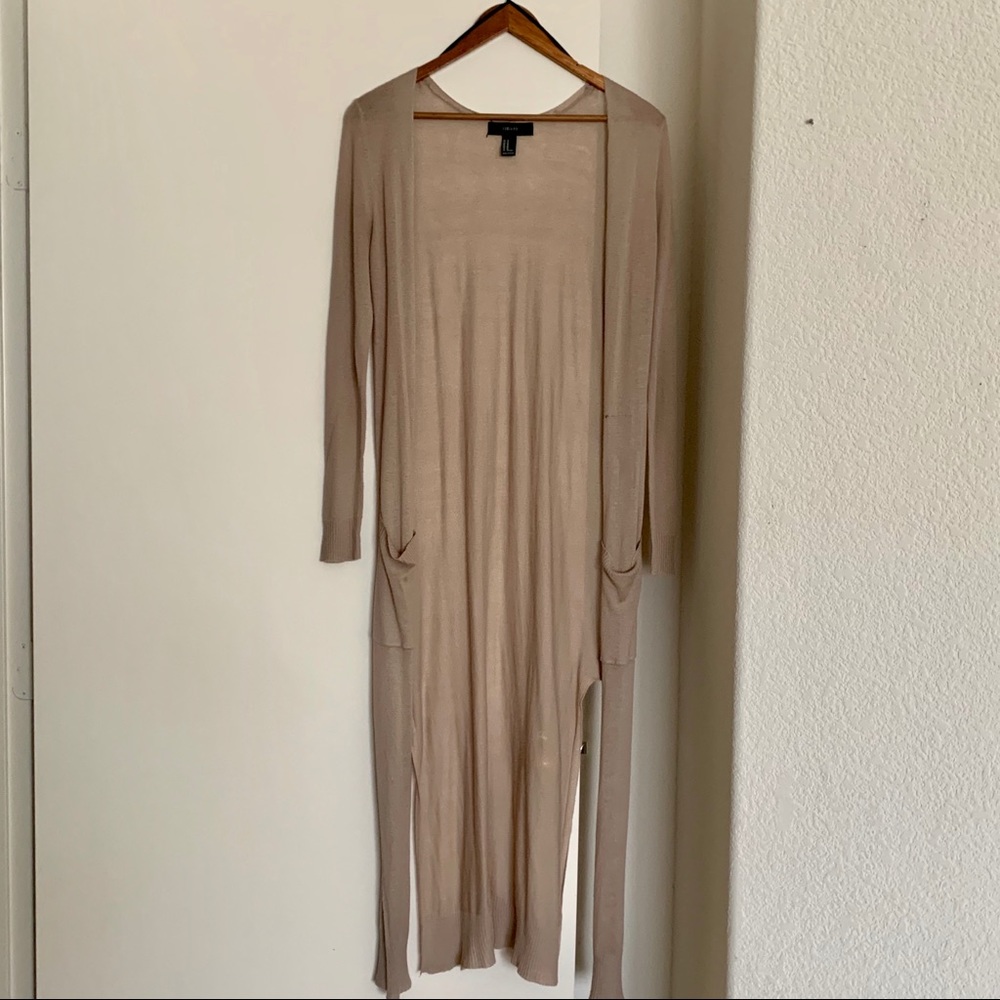 **SOLD Floorlength Sheer Cardigan/Swimsuit Coverup